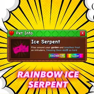 Rainbow Ice Serpent
