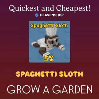 Spaghetti Sloth