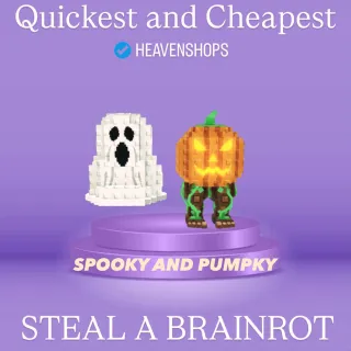 Spooky and pumpky