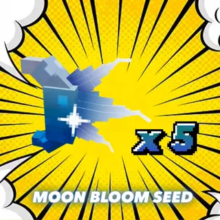 x5 Moon Bloom Seed | Grow a Garden 2