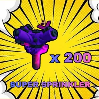 x200 Super Sprinkler 