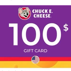 $100.00 Chuck E.Cheese's Gift Card (25$ x4)