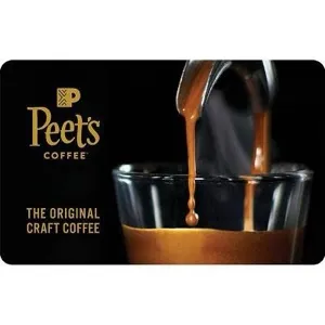 $50.00 Peet's Coffee