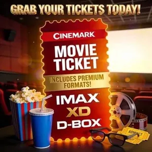 Cinemark Movie Ticket (x2)
