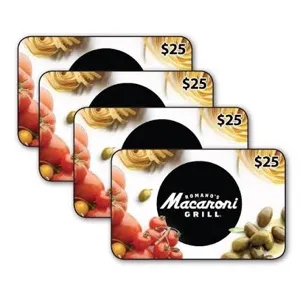 $25.00 Romano's Macaroni Grill