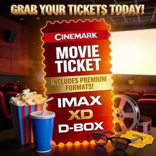 Cinemark Movie Ticket (x2)