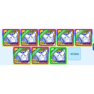 8x Shiny Liberty