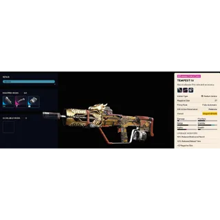 Tempest IV- Dragon Breath Skin - best attachment- Arc Raiders