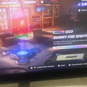 Gummy Fire Sprite