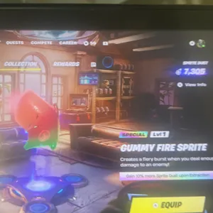 Gummy Fire Sprite