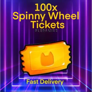 spinny wheel tickets