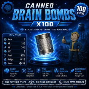 100 Canned Brain Bombs