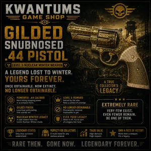Gilded .44 Snubnose
