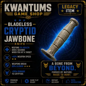 Bladeless Jawbone Knife