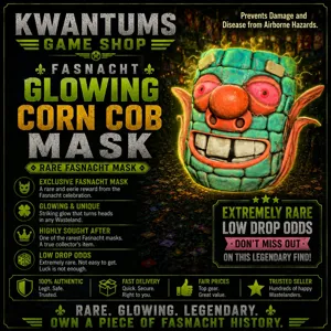 Glowing Corn Cob Mask