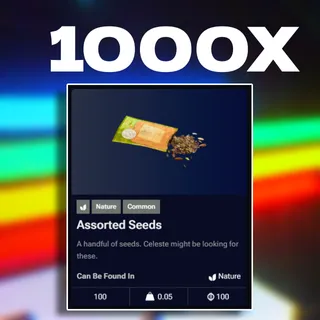  ARC RAIDERS ASSORTED SEEDS 1000X