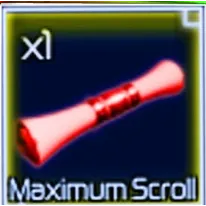 MAXIMUM SCROLL (JUJUTSU INFINITE)