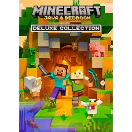 minecraft java bedrock edition deluxe colection