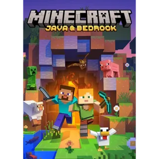 minecraft java &bedrock edition for PC