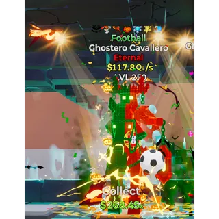 STEAL THE BRAINROT FORTNITE GHOSTERO 1 OF 1 FOOTBALL