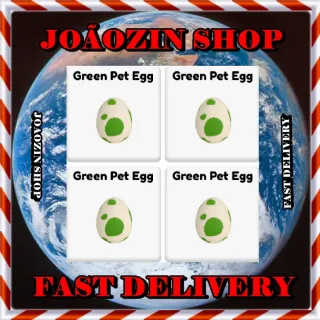 Pet | Ropets 30x Green pet egg