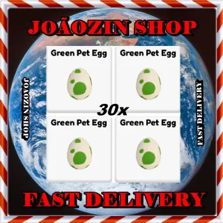 Ropets 30x green pet egg