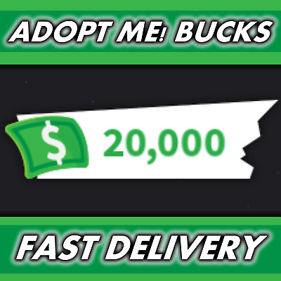 Bundle Adopt Me 20k Bucks In Game Items Gameflip - roblox adopt me hot dog stand