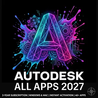 AUTODESK ALL APPS (46+ APPS) AUTOCAD, REVIT & MORE – 3 YEARS FOR YOUR EMAIL