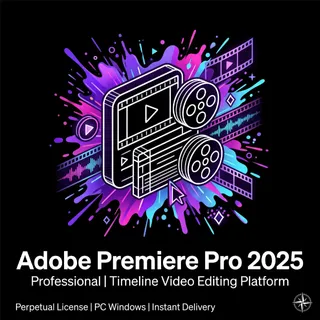 Adobe Premiere Pro 2025 PC – Professional Video Editor (Lifetime Access) - Instant Delivery