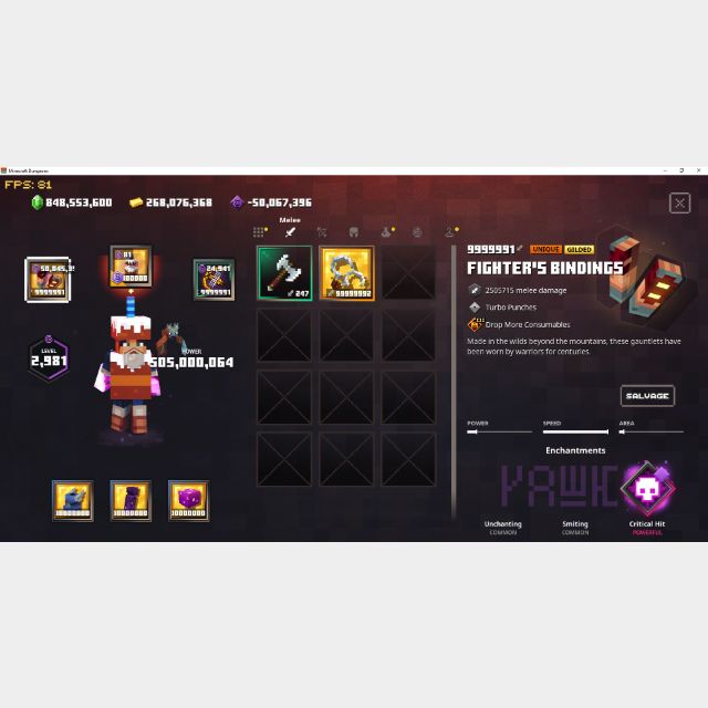 Minecraft Dungeons modded items XBox One Games Gameflip