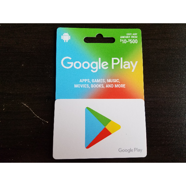 Google Play Card - $500 Card Value - Google Play Gift Cards - Gameflip