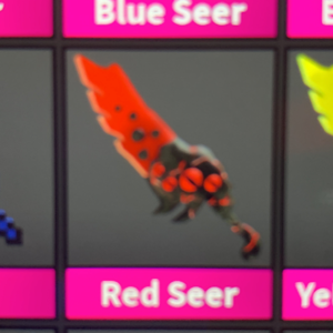 Other Mm2 Red Seer In Game Items Gameflip - roblox mm2 red seer