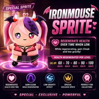 💗 Ironmouse Sprite — Special Sprite