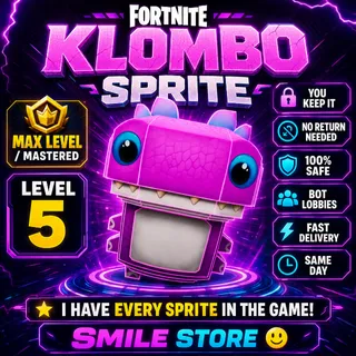 Fortnite Klombo Sprite — Max Level / Mastered Level 5