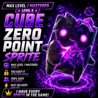 Cube Zero Point Sprite — Max Level (You keep!)
