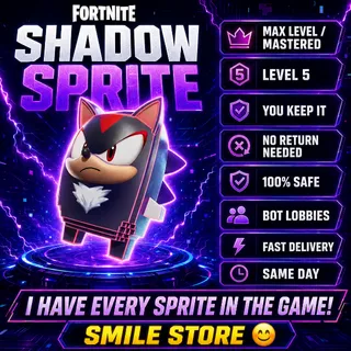 Fortnite Shadow Sprite — Max Level / Mastered Level 5