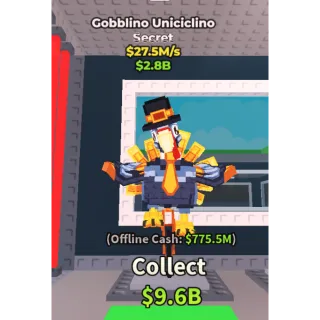 27.5M/s Gobblino Uniciclino