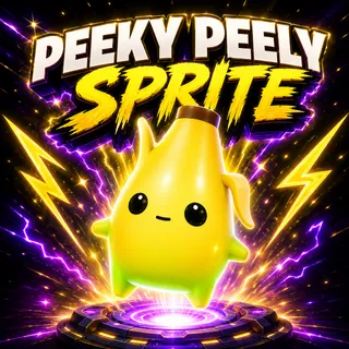 NEW RARE Peeky Peely Sprite