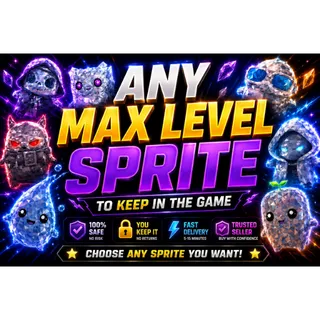 ANY MAX LEVEL MASTERED FORTNITE SPRITE | CHOOSE YOUR SPRITE | YOU KEEP IT ⭐