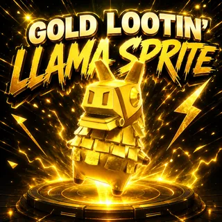 Gold Lootin' Llama Sprite
