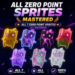 👑 All 7 Zero Point Sprites — Mastered Bundle