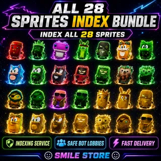 All 28 Sprites Index Bundle