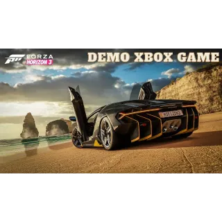 Forza Horizon 3 DEMO GAME - Xbox One / Xbox Series - GLOBAL