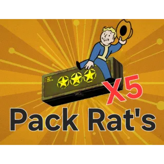 Pack Rats x5 ⭐⭐⭐