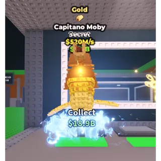 Gold Taco Capitano Moby