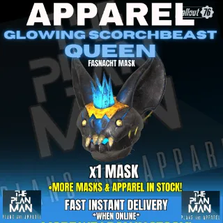 Glowing Scorchbeast Queen Mask