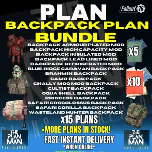 Backpack Plan Bundle