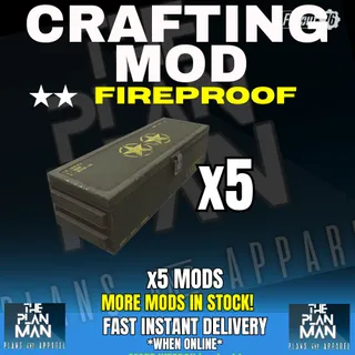 Fireproof Mod x5