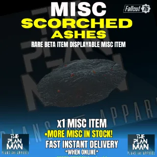 Scorched Ashes Misc Item