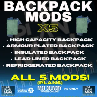 Backpack Mods